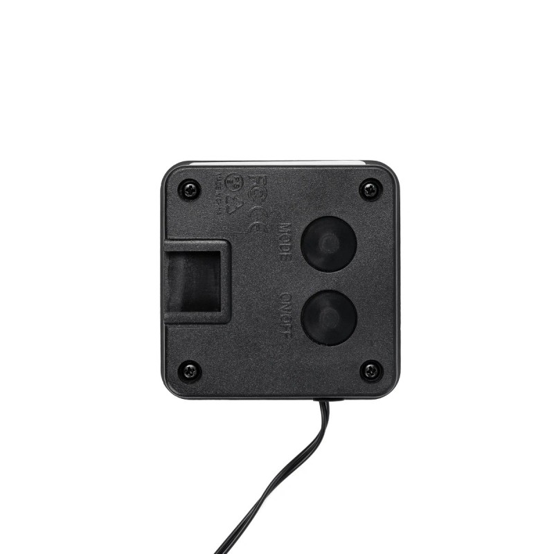 GloboStar® 70420 Αυτόνομο Ηλιακό Φωτοβολταϊκό Σετ με 3 Μέτρα Ταινία LED Θερμό Λευκό 3000k