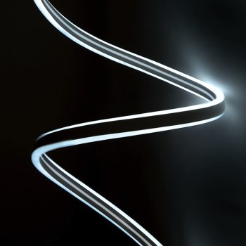 GLOBOSTAR® DOUBLESIDED 70480 Ταινία Neon Flex LED 12W/m 1080lm/m 240° DC 24V Αδιάβροχο IP65 120 x SMD2835 Chip/m Ψυχρό Λευκό 6000K Dimmable - Sanan SMD Chip - Μ100 x Π0.8 x Υ1.6cm - 3 Χρόνια Εγγύηση