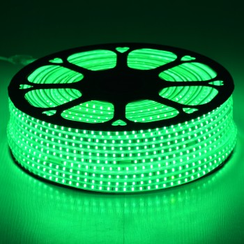 GLOBOSTAR® EPISLIM 70505 Ταινία LED 12W/m 780lm/m 120° DC 220-240V Αδιάβροχη IP65 96 x SMD2835 Chip/m Πράσινο Dimmable - Epistar SMD Chip - Μ100 x Π1 x Υ0.5cm - 3 Χρόνια Εγγύηση