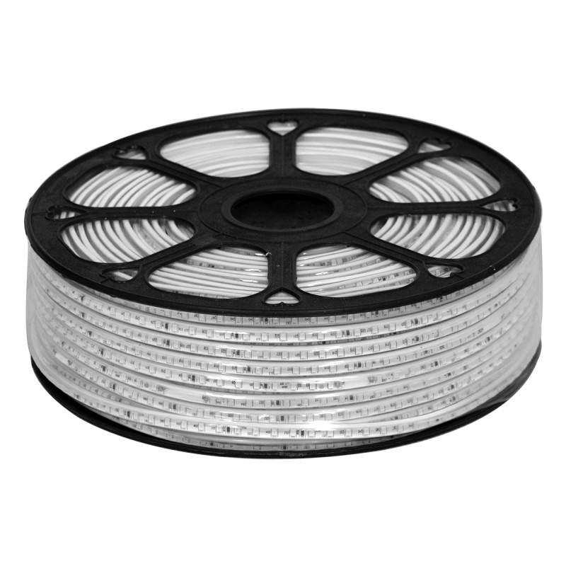 GloboStar® 70506 Slim Ταινία Μονής Σειράς Epistar LED SMD 2835 1m 12W/m 96LED/m 1572lm/m 120° DC 230V Αδιάβροχη IP68 Μπλε Dimmable