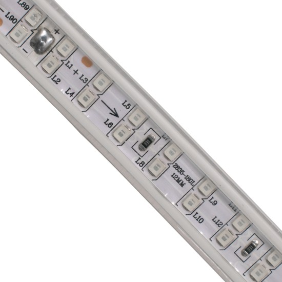 GloboStar® 70514 Wide Ταινία Διπλής Σειράς Epistar LED SMD 2835 1m 24W/m 180LED/m 3144lm/m 120° DC 230V Αδιάβροχη IP68 Κόκκινο Dimmable GloboStar® 70514 Wide Ταινία Διπλής Σειράς Epistar LED SMD 2835 1m 24W/m 180LED/m 3144lm/m 120° DC 230V Αδιάβροχη IP68 Κόκκινο Dimmable