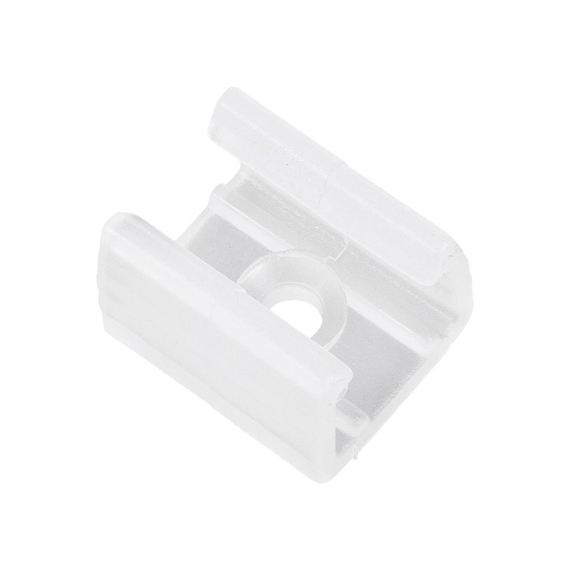 GloboStar® 70622 Πλαστική Βάση Στήριξης PVC για όλες τις OVALE 120° Degree Neon Flex LED DC 24V & DC 230V