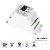 GloboStar® 70670 S1-DR SKYDANCE AC Triac DMX Dimmer Din Rail Ράγας 2 Καναλιών AC 100-240V 2 x 1.5A 360W - Max 3A 720W - IP20 DMX512 Μ11.5 x Π5 x Υ6.5cm - 5 Years Warranty