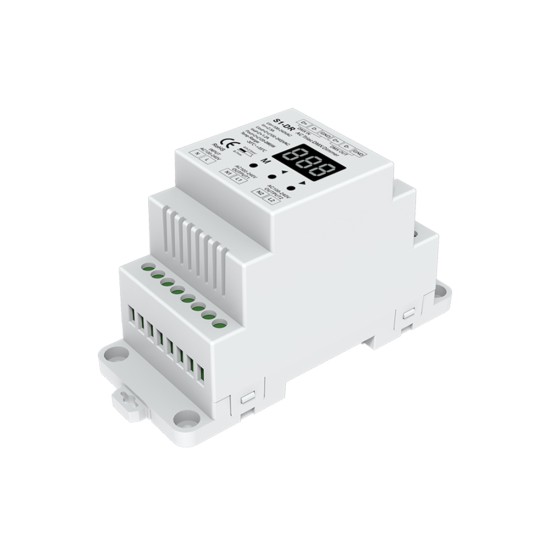 GloboStar® 70670 S1-DR SKYDANCE AC Triac DMX Dimmer Din Rail Ράγας 2 Καναλιών AC 100-240V 2 x 1.5A 360W - Max 3A 720W - IP20 DMX512 Μ11.5 x Π5 x Υ6.5cm - 5 Years Warranty GloboStar® 70670 S1-DR SKYDANCE AC Triac DMX Dimmer Din Rail Ράγας 2 Καναλιών AC 100-240V 2 x 1.5A 360W - Max 3A 720W - IP20 DMX512 Μ11.5 x Π5 x Υ6.5cm - 5 Years Warranty