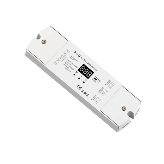 GLOBOSTAR® SKYDANCE-S1-D 70671 AC Trailing Edge DMX Dimmer με 2 x 1A 240W Κανάλια AC 220-240V 2A 480W Max IP20 - DMX512 & RDM - Μ16.7 x Π5 x Υ2.4cm - 5 Χρόνια Εγγύηση GLOBOSTAR® SKYDANCE-S1-D 70671 AC Trailing Edge DMX Dimmer με 2 x 1A 240W Κανάλια AC 220-240V 2A 480W Max IP20 - DMX512 & RDM - Μ16.7 x Π5 x Υ2.4cm - 5 Χρόνια Εγγύηση
