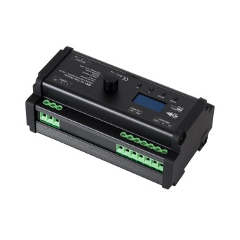 GLOBOSTAR® SKYDANCE-SK1 70674 AC Trailing Edge DMX Dimmer Ράγας με 1 x 6A 1440W Κανάλι AC 220-240V 6A 1440W Max IP20 - DMX512 & RDM - Μ16.8 x Π9.3 x Υ8cm - 5 Χρόνια Εγγύηση