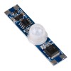 GloboStar® SENSOR-PROFILE 70697 Mini PIR Ανιχνευτής-Αισθητήρας Κίνησης Modular για Προφίλ Αλουμινίου - DC 5-24V 1 x 6A 144W - Max 6A 144W - IP20 - Γωνία Ανίχνευσης 180° & Απόσταση Ανίχνευσης 3 Μέτρα με 30 Sec Χρόνο Αναμονής -  Μ4.9 x Π1 x Υ1.2cm - 2 Χ