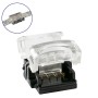 GloboStar® 70723 Αδιάβροχος Ταχυσύνδεσμος Ένωσης IP65 - Strip To Strip Connector για Ένωση 2 x RGB Αδιάβροχες Ταινίες LED Πλάτους 10mm
