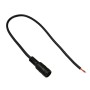 GLOBOSTAR® STRIPART 70735 DC Θηλυκός Σύνδεσμος 2.1mm με 30cm Καλώδιο Τροφοδοσίας 2Pin IP20 - Μ30 x Π2.1 x Υ2.1cm