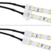 GloboStar® 70742 Καλώδιο Τροφοδοσίας DC για 2 Ταινίες LED από Female 2.1x5.5 σε 2 x 10mm 2 PIN Connector Μ32.3 x Π2 x Υ1cm