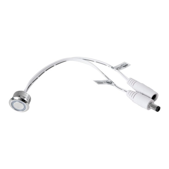 GLOBOSTAR® BUTTON 70793 Φωτιζόμενος Χωνευτός Διακόπτης Αφής On/Off & Push Dimming LED DC 12-24V 1 x 4A 96W Max IP20 Μπλε - Μ2 x Π2 x Υ1.2cm - 2 Χρόνια Εγγύηση GLOBOSTAR® BUTTON 70793 Φωτιζόμενος Χωνευτός Διακόπτης Αφής On/Off & Push Dimming LED DC 12-24V 1 x 4A 96W Max IP20 Μπλε - Μ2 x Π2 x Υ1.2cm - 2 Χρόνια Εγγύηση