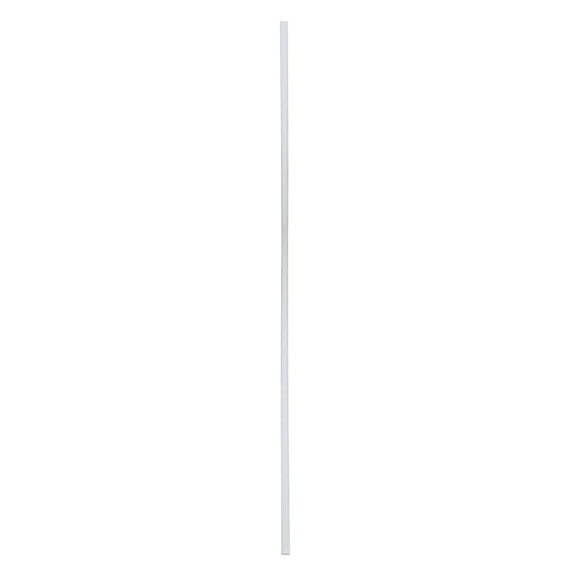 GloboStar® SURFACE-PROFILE 70805-3M Προφίλ Αλουμινίου - Βάση & Ψύκτρα Ταινίας LED με Λευκό Γαλακτερό Κάλυμμα - Επιφανειακή Χρήση - Πατητό Κάλυμμα - Ασημί - 3 Μέτρα - Πακέτο 5 Τεμαχίων - Μ300 x Π1.6 x Υ0.7cm