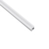 GloboStar® GLASSBOARD-PROFILE 70808-3M Προφίλ Αλουμινίου - Βάση & Ψύκτρα Ταινίας LED με Λευκό Γαλακτερό Κάλυμμα - Χρήση για Μοριακό Φωτισμό Γυαλιού Πάχους 8mm - Πατητό Κάλυμμα - Ασημί - 3 Μέτρα - Πακέτο 5 Τεμαχίων - Μ300 x Π1.1 x Υ1.7cm