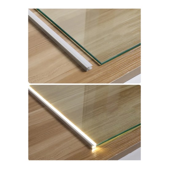 GloboStar® GLASSBOARD-PROFILE 70812-3M Προφίλ Αλουμινίου - Βάση & Ψύκτρα Ταινίας LED με Λευκό Γαλακτερό Κάλυμμα - Χρήση για Μοριακό Φωτισμό Γυαλιού Πάχους 10mm - Πατητό Κάλυμμα - Ασημί - 3 Μέτρα - Πακέτο 5 Τεμαχίων - Μ300 x Π1.7 x Υ3cm GloboStar® GLASSBOARD-PROFILE 70812-3M Προφίλ Αλουμινίου - Βάση & Ψύκτρα Ταινίας LED με Λευκό Γαλακτερό Κάλυμμα - Χρήση για Μοριακό Φωτισμό Γυαλιού Πάχους 10mm - Πατητό Κάλυμμα - Ασημί - 3 Μέτρα - Πακέτο 5 Τεμαχίων - Μ300 x Π1.7 x Υ3cm
