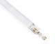 GloboStar® CURVED-PROFILE 70863-3M Προφίλ Αλουμινίου - Βάση & Ψύκτρα Ταινίας LED με Λευκό Γαλακτερό Κάλυμμα - Επιφανειακή Χρήση - Εύκαμπτο με Δυνατότητα Κυρτής Τοποθέτησης - Πατητό Κάλυμμα - Λευκό - 3 Μέτρα - Πακέτο 5 Τεμαχίων - Μ300 x Π1.8 x Υ0.5cm