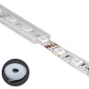 GLOBOSTAR® STRIPIP 70903 Κανάλι Σιλικόνης για Στεγανοποίηση Ταινίας LED 10mm Αδιάβροχο IP65 - Μ100 x Π1.2 x Υ0.4cm