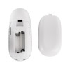 GloboStar® 71409 FUT096 Mi-Light Ασύρματο Χειριστήριο Αφής RF 2.4Ghz 4 Group για όλα τα RGBW Mi-BOXER Controller DC 3V 2 x AAA - IP20 Λευκό Μ12 x Π5.4 x Υ2cm - 5 Years Warranty