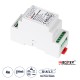 GloboStar® 71420 DL-POW1 Mi-BOXER DC DALI BUS Power Supply Τροφοδοτικό SELV AC 100-240V σε DC 16V 2 Καναλιών DC 16V 2 x 125mA 2W - Max 250mA 4W - IP20 - Din Rail Ράγας - Μ9 x Π3.4 x Υ6cm - 5 Years Warranty