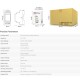 GloboStar® 71420 DL-POW1 Mi-BOXER DC DALI BUS Power Supply Τροφοδοτικό SELV AC 100-240V σε DC 16V 2 Καναλιών DC 16V 2 x 125mA 2W - Max 250mA 4W - IP20 - Din Rail Ράγας - Μ9 x Π3.4 x Υ6cm - 5 Years Warranty