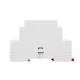GloboStar® 71420 DL-POW1 Mi-BOXER DC DALI BUS Power Supply Τροφοδοτικό SELV AC 100-240V σε DC 16V 2 Καναλιών DC 16V 2 x 125mA 2W - Max 250mA 4W - IP20 - Din Rail Ράγας - Μ9 x Π3.4 x Υ6cm - 5 Years Warranty