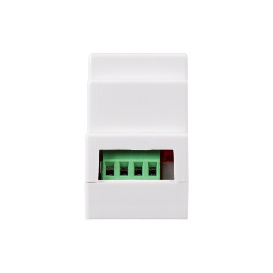 GloboStar® 71420 DL-POW1 Mi-BOXER DC DALI BUS Power Supply Τροφοδοτικό SELV AC 100-240V σε DC 16V 2 Καναλιών DC 16V 2 x 125mA 2W - Max 250mA 4W - IP20 - Din Rail Ράγας - Μ9 x Π3.4 x Υ6cm - 5 Years Warranty