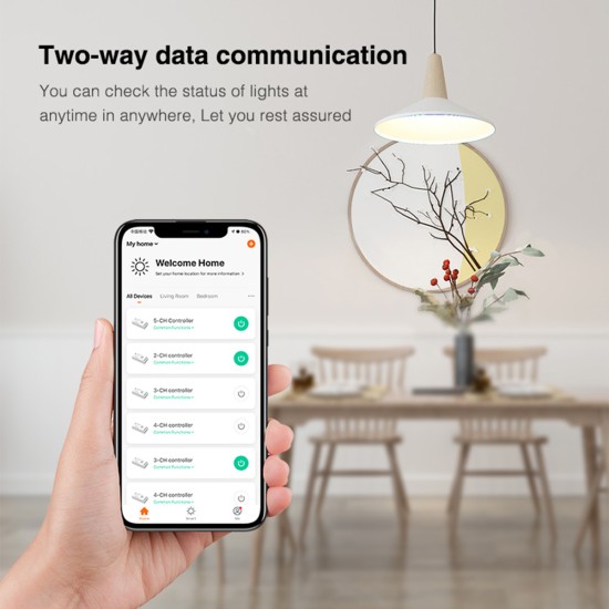 GloboStar® 71439 WL3-P75V24 Mi-BOXER DC Smart Wifi & RF 2.4Ghz & Push Dimming Power Supply Τροφοδοτικό SELV & Controller / Dimmer All in One 3 Καναλιών AC100-240V σε DC 24V 3 x 0.6A 14.4W - Max 3A 75W - IP20 RGB Μ19 x Π5.5 x Υ3.2cm - 5 Years W