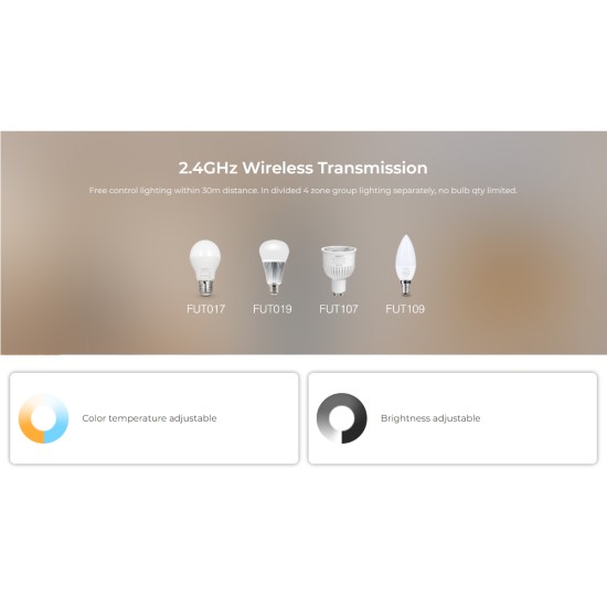 GloboStar® 71444 K1-B Mi-BOXER Ασύρματο Επιτοίχιο Χειριστήριο Dimmer RF 2.4Ghz για όλα τα Μονόχρωμα Mi-BOXER Controller DC 3V 1 x CR2032 - IP20 Μαύρο Μ8.5 x Π8.5 x Υ2.5cm - 5 Years Warranty GloboStar® 71444 K1-B Mi-BOXER Ασύρματο Επιτοίχιο Χειριστήριο Dimmer RF 2.4Ghz για όλα τα Μονόχρωμα Mi-BOXER Controller DC 3V 1 x CR2032 - IP20 Μαύρο Μ8.5 x Π8.5 x Υ2.5cm - 5 Years Warranty