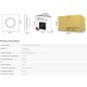 GloboStar® 71444 K1-B Mi-BOXER Ασύρματο Επιτοίχιο Χειριστήριο Dimmer RF 2.4Ghz για όλα τα Μονόχρωμα Mi-BOXER Controller DC 3V 1 x CR2032 - IP20 Μαύρο Μ8.5 x Π8.5 x Υ2.5cm - 5 Years Warranty GloboStar® 71444 K1-B Mi-BOXER Ασύρματο Επιτοίχιο Χειριστήριο Dimmer RF 2.4Ghz για όλα τα Μονόχρωμα Mi-BOXER Controller DC 3V 1 x CR2032 - IP20 Μαύρο Μ8.5 x Π8.5 x Υ2.5cm - 5 Years Warranty