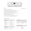 GloboStar® 71446 D1-L SKYDANCE DC DMX & RDM Dimmer High Speed Controller / Decoder 1 Καναλιού DC 12-24V 1 x 15.5A 360W - Max 15.5A 360W - IP20 Μ17 x Π5 x Υ2.5cm - 5 Years Warranty