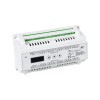 GloboStar® 71450 D24 SKYDANCE DC DMX & RDM Dimmer Din Rail Ράγας High Speed Controller / Decoder 24 Καναλιών DC 12-24V 24 x 3A 72W - Max 72.5A 1740W - IP20 Μ16 x Π9 x Υ6cm - 5 Years Warranty