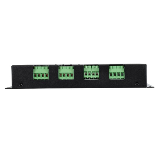 GloboStar® 71451 D12A SKYDANCE DC DMX & RDM Dimmer High Speed Controller / Decoder / Master 12 Καναλιών DC 12-24V 12 x 5A 120W - Max 60.5A 1440W - IP20 Μ25 x Π11.5 x Υ4cm - 5 Years Warranty