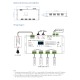 GloboStar® 71451 D12A SKYDANCE DC DMX & RDM Dimmer High Speed Controller / Decoder / Master 12 Καναλιών DC 12-24V 12 x 5A 120W - Max 60.5A 1440W - IP20 Μ25 x Π11.5 x Υ4cm - 5 Years Warranty