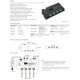 GloboStar® 71451 D12A SKYDANCE DC DMX & RDM Dimmer High Speed Controller / Decoder / Master 12 Καναλιών DC 12-24V 12 x 5A 120W - Max 60.5A 1440W - IP20 Μ25 x Π11.5 x Υ4cm - 5 Years Warranty
