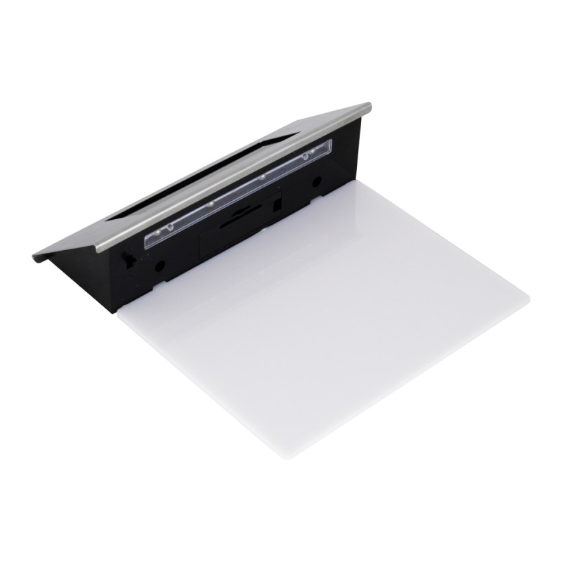 GloboStar® 71485 Αυτόνομο Ηλιακό Φωτιστικό LED SMD 1W 40lm με Ενσωματωμένη Μπαταρία 600mAh - Φωτοβολταϊκό Πάνελ με Αισθητήρα Ημέρας-Νύχτας για Αρίθμηση Διεύθυνσης Δρόμου Αδιάβροχο IP65 Ψυχρό Λευκό 6000K