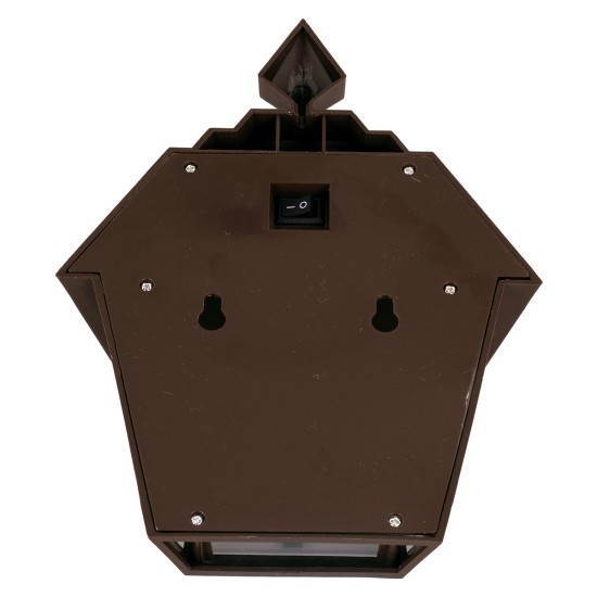 GloboStar® 71493 Αυτόνομο Ηλιακό Φωτιστικό Τοίχου Καφέ LED SMD 1W 40lm με Ενσωματωμένη Μπαταρία 600mAh - Φωτοβολταϊκό Πάνελ με Αισθητήρα Ημέρας-Νύχτας IP65 Ψυχρό Λευκό 6000K GloboStar® 71493 Αυτόνομο Ηλιακό Φωτιστικό Τοίχου Καφέ LED SMD 1W 40lm με Ενσωματωμένη Μπαταρία 600mAh - Φωτοβολταϊκό Πάνελ με Αισθητήρα Ημέρας-Νύχτας IP65 Ψυχρό Λευκό 6000K