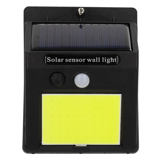 GloboStar® 71496 Αυτόνομο Ηλιακό Φωτιστικό LED COB 12W 1200lm με Ενσωματωμένη Μπαταρία 1200mAh - Φωτοβολταϊκό Πάνελ με Αισθητήρα Ημέρας-Νύχτας και PIR Αισθητήρα Κίνησης Αδιάβροχο IP65 Ψυχρό Λευκό 6000K GloboStar® 71496 Αυτόνομο Ηλιακό Φωτιστικό LED COB 12W 1200lm με Ενσωματωμένη Μπαταρία 1200mAh - Φωτοβολταϊκό Πάνελ με Αισθητήρα Ημέρας-Νύχτας και PIR Αισθητήρα Κίνησης Αδιάβροχο IP65 Ψυχρό Λευκό 6000K