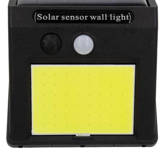 GloboStar® 71496 Αυτόνομο Ηλιακό Φωτιστικό LED COB 12W 1200lm με Ενσωματωμένη Μπαταρία 1200mAh - Φωτοβολταϊκό Πάνελ με Αισθητήρα Ημέρας-Νύχτας και PIR Αισθητήρα Κίνησης Αδιάβροχο IP65 Ψυχρό Λευκό 6000K GloboStar® 71496 Αυτόνομο Ηλιακό Φωτιστικό LED COB 12W 1200lm με Ενσωματωμένη Μπαταρία 1200mAh - Φωτοβολταϊκό Πάνελ με Αισθητήρα Ημέρας-Νύχτας και PIR Αισθητήρα Κίνησης Αδιάβροχο IP65 Ψυχρό Λευκό 6000K