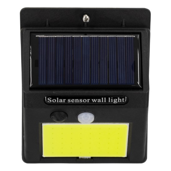 GloboStar® 71496 Αυτόνομο Ηλιακό Φωτιστικό LED COB 12W 1200lm με Ενσωματωμένη Μπαταρία 1200mAh - Φωτοβολταϊκό Πάνελ με Αισθητήρα Ημέρας-Νύχτας και PIR Αισθητήρα Κίνησης Αδιάβροχο IP65 Ψυχρό Λευκό 6000K GloboStar® 71496 Αυτόνομο Ηλιακό Φωτιστικό LED COB 12W 1200lm με Ενσωματωμένη Μπαταρία 1200mAh - Φωτοβολταϊκό Πάνελ με Αισθητήρα Ημέρας-Νύχτας και PIR Αισθητήρα Κίνησης Αδιάβροχο IP65 Ψυχρό Λευκό 6000K