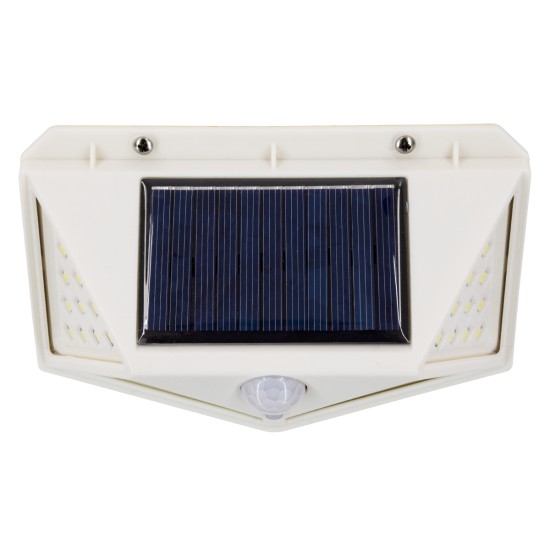 GloboStar® 71498 Αυτόνομο Ηλιακό Φωτιστικό LED SMD 10W 1000lm με Ενσωματωμένη Μπαταρία 1200mAh - Φωτοβολταϊκό Πάνελ με Αισθητήρα Ημέρας-Νύχτας και PIR Αισθητήρα Κίνησης Αδιάβροχο IP65 Ψυχρό Λευκό 6000K GloboStar® 71498 Αυτόνομο Ηλιακό Φωτιστικό LED SMD 10W 1000lm με Ενσωματωμένη Μπαταρία 1200mAh - Φωτοβολταϊκό Πάνελ με Αισθητήρα Ημέρας-Νύχτας και PIR Αισθητήρα Κίνησης Αδιάβροχο IP65 Ψυχρό Λευκό 6000K