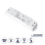 GLOBOSTAR® SKYDANCE-V1-L 71568 DC RF 2.4Ghz & Push Dimmer / Controller με 1 x 15A 480W Κανάλι DC 12-48V 15A 480W Max IP20 - RF 2.4Ghz & Push Dimming - Μ17.5 x Π4.5 x Υ2.5cm - 5 Χρόνια Εγγύηση