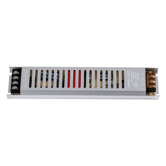 GloboStar® 73027 Μεταλλικό Τροφοδοτικό PELV Ultra Slim για Προϊόντα LED 150W 12.5A - AC 220-240V σε DC 12V - IP20 L25.2 x W5.4 x H2.1cm - 3 Χρόνια Εγγύηση GloboStar® 73027 Μεταλλικό Τροφοδοτικό PELV Ultra Slim για Προϊόντα LED 150W 12.5A - AC 220-240V σε DC 12V - IP20 L25.2 x W5.4 x H2.1cm - 3 Χρόνια Εγγύηση