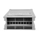 GloboStar® 73039 Μεταλλικό Τροφοδοτικό PELV Rainproof για Προϊόντα LED 400W 33.3A - AC 220-240V σε DC 12V - IP54 L20.8 x W11.5 x H5cm - 3 Χρόνια Εγγύηση
