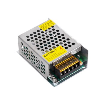 GLOBOSTAR® LUMIVOLT 73041 Τροφοδοτικό/Μετασχηματιστής PELV 25W 1.05A DC 24V IP20 - AC 220-240V σε DC 24V / Ρυθμιζόμενo από DC 22.5V έως DC 25.5V - Μ8.7 x Π5.8 x Υ3.4cm - 3 Χρόνια Εγγύηση