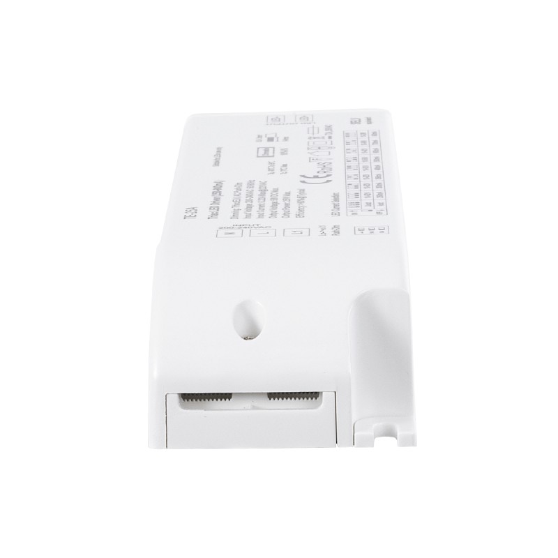 GloboStar® 73135 TE-36A SKYDANCE AC Triac Dimmable Constant Current LED Driver Push Dimming 1 Κανάλι AC 200-240V 1 x 0.34A 36W - Max 0.34A 36W - IP20 Μ17.5 x Π4.4 x Υ3cm - 5 Χρόνια Εγγύηση