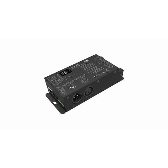 GloboStar® 73147 D4C-XE SKYDANCE DC DMX512 Constant Current & RDM Decoder 4 Καναλιών DC 12-48V 4 x 1.75A 315W - Max 7A 315W - IP20 Π16.5 x Π7 x Υ3.7cm - 5 Χρόνια Εγγύηση GloboStar® 73147 D4C-XE SKYDANCE DC DMX512 Constant Current & RDM Decoder 4 Καναλιών DC 12-48V 4 x 1.75A 315W - Max 7A 315W - IP20 Π16.5 x Π7 x Υ3.7cm - 5 Χρόνια Εγγύηση