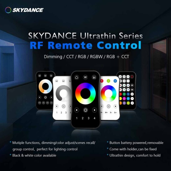 GloboStar® 73158 R9 SKYDANCE Ασύρματο Χειριστήριο RF 2.4Ghz 1 Group για όλα τα Πολύχρωμα SKYDANCE Controller DC 3V 1 x CR2032 - IP20 Μ10.7 x Π5.8 x Υ1cm - 5 Χρόνια Εγγύηση GloboStar® 73158 R9 SKYDANCE Ασύρματο Χειριστήριο RF 2.4Ghz 1 Group για όλα τα Πολύχρωμα SKYDANCE Controller DC 3V 1 x CR2032 - IP20 Μ10.7 x Π5.8 x Υ1cm - 5 Χρόνια Εγγύηση