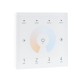 GloboStar® 73160 T12 SKYDANCE Ασύρματο DMX512 Επιτοίχιο Χειριστήριο RF 2.4Ghz 4 Group για όλα τα SKYDANCE DMX512 Controller AC 100-240V Max 0.1A - IP20  Μ8.5 x Π8.5 x Υ3.5cm - 5 Χρόνια Εγγύηση