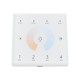 GloboStar® 73160 T12 SKYDANCE Ασύρματο DMX512 Επιτοίχιο Χειριστήριο RF 2.4Ghz 4 Group για όλα τα SKYDANCE DMX512 Controller AC 100-240V Max 0.1A - IP20  Μ8.5 x Π8.5 x Υ3.5cm - 5 Χρόνια Εγγύηση