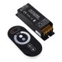 GLOBOSTAR® DIMMERIO 73312 Σετ Dimmer με RF Ασύρματο Χειριστήριο με 1 x 25A 600W Κανάλι DC 12-24V 25A 600W Max IP20 - RF2.4Ghz SYNC - Μ12.8 x Π4.1 x Υ3.4cm - 2 Χρόνια Εγγύηση