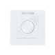 GloboStar® 73317 Επιτοίχιο Dimmer με Ασύρματο Χειριστήριο RF DC 12-24V για Μονόχρωμα Προϊόντα LED 16A Max 384W Μ9 x Π9 x Υ4.5cm - 2 Χρόνια Εγγύηση